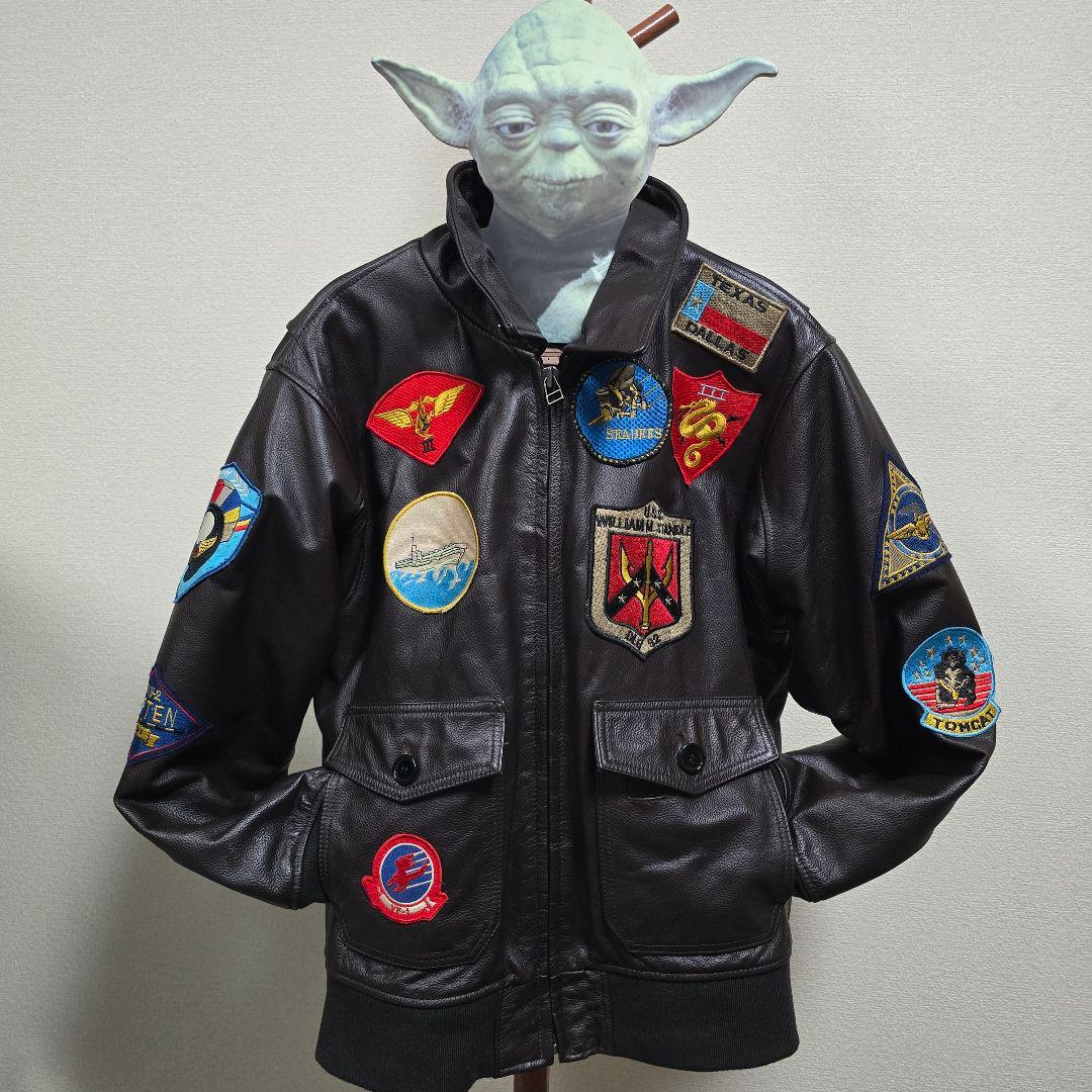 ユ*メ様 美品 BO MIKE RONNY フライトジャケット G-1 トップガ - メルカリ