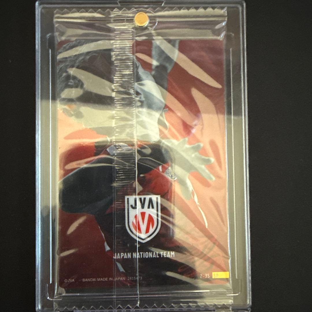 バレーボール男子日本代表 ツインウエハース ユニフォームカード 髙橋