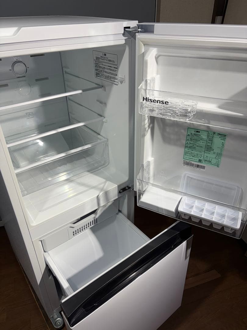 ハイセンス 2ドア冷蔵庫 2024年モデル 135ℓ HR-D13E3W - メルカリ