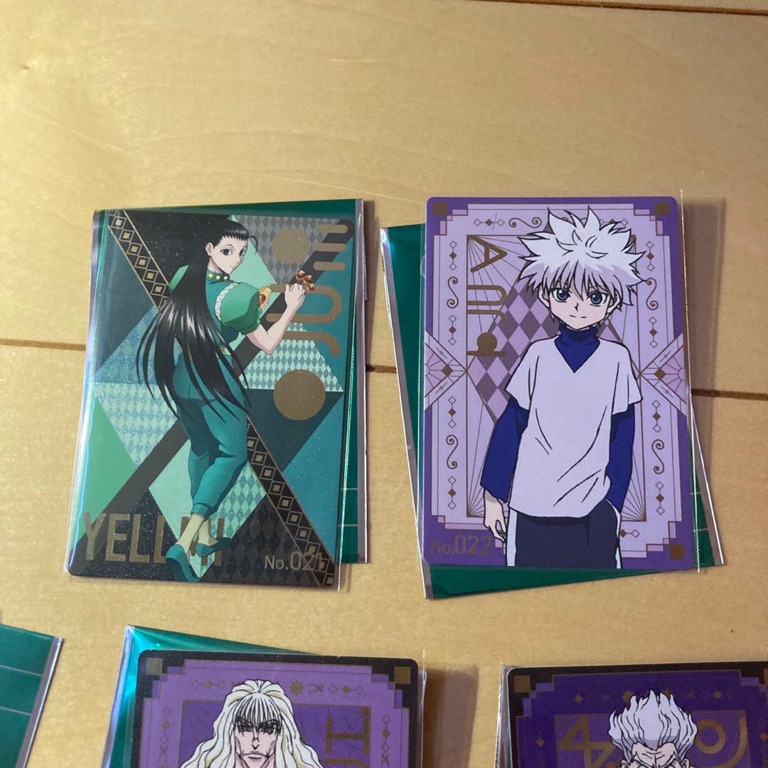 ハンターハンター 銀だこ 第3弾 全10種 カード＋スリーブ付き コンプ