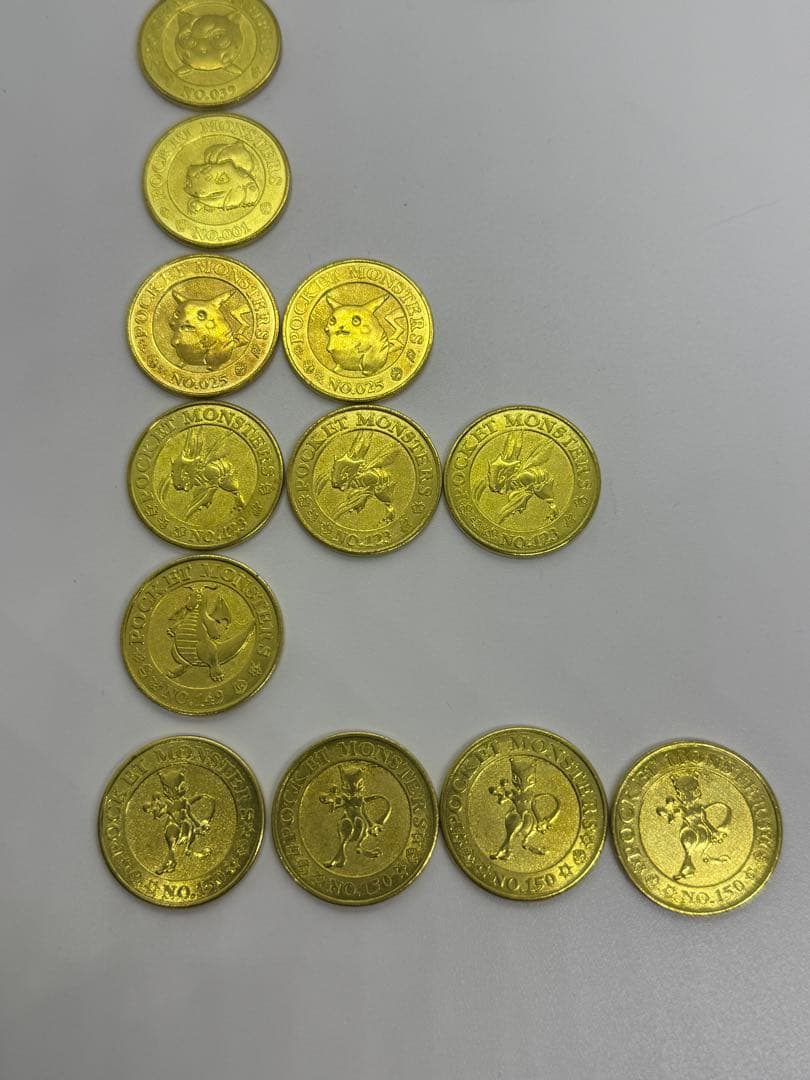 激レア バンプレスト ポケモン メダルゲーム 　BANPRESTO 17枚