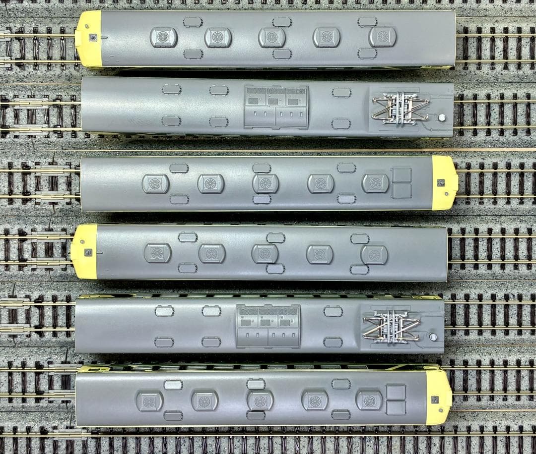 ★絶版・希少モデル！★165系 お座敷電車“なのはな”６両セット 愛称板装着済！