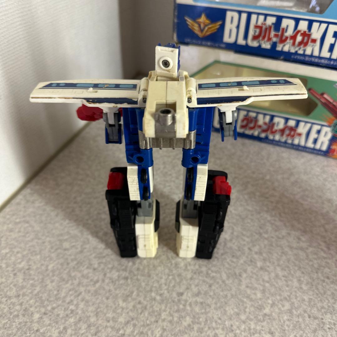 レトロ　当時物　勇者エクスカイザー　グリーンレイカー　ブルーレイカー