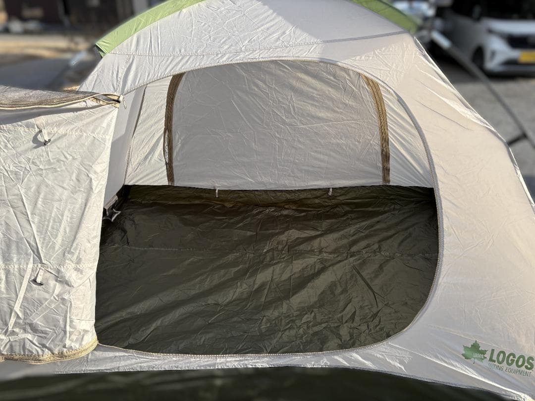 アルペン×LOGOSルーミーリビングドームL・テントセット（キャノピー