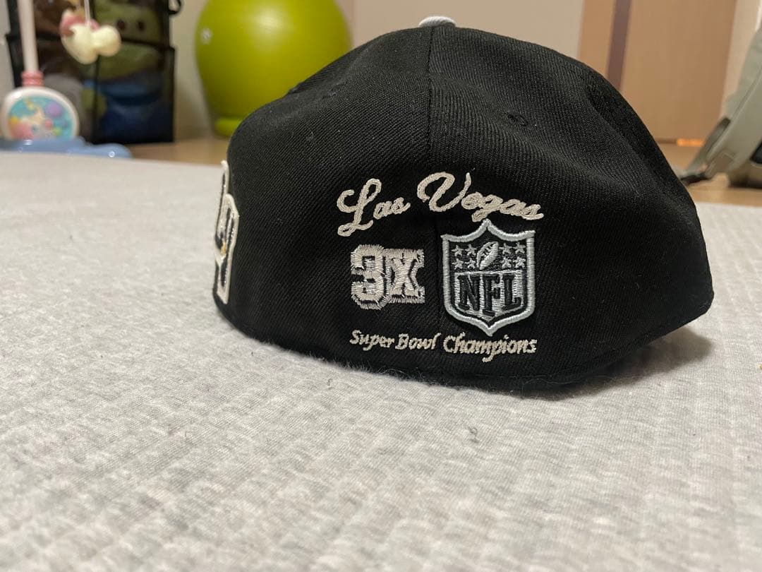 RAIDERS キャップ ブラック グレー LV タイムセールで本日限定価格