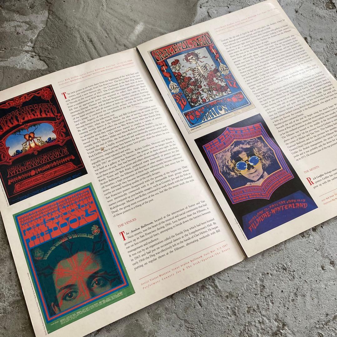 グレイトフルデッド PSYCHEDELIA クラシック ポスター ブック