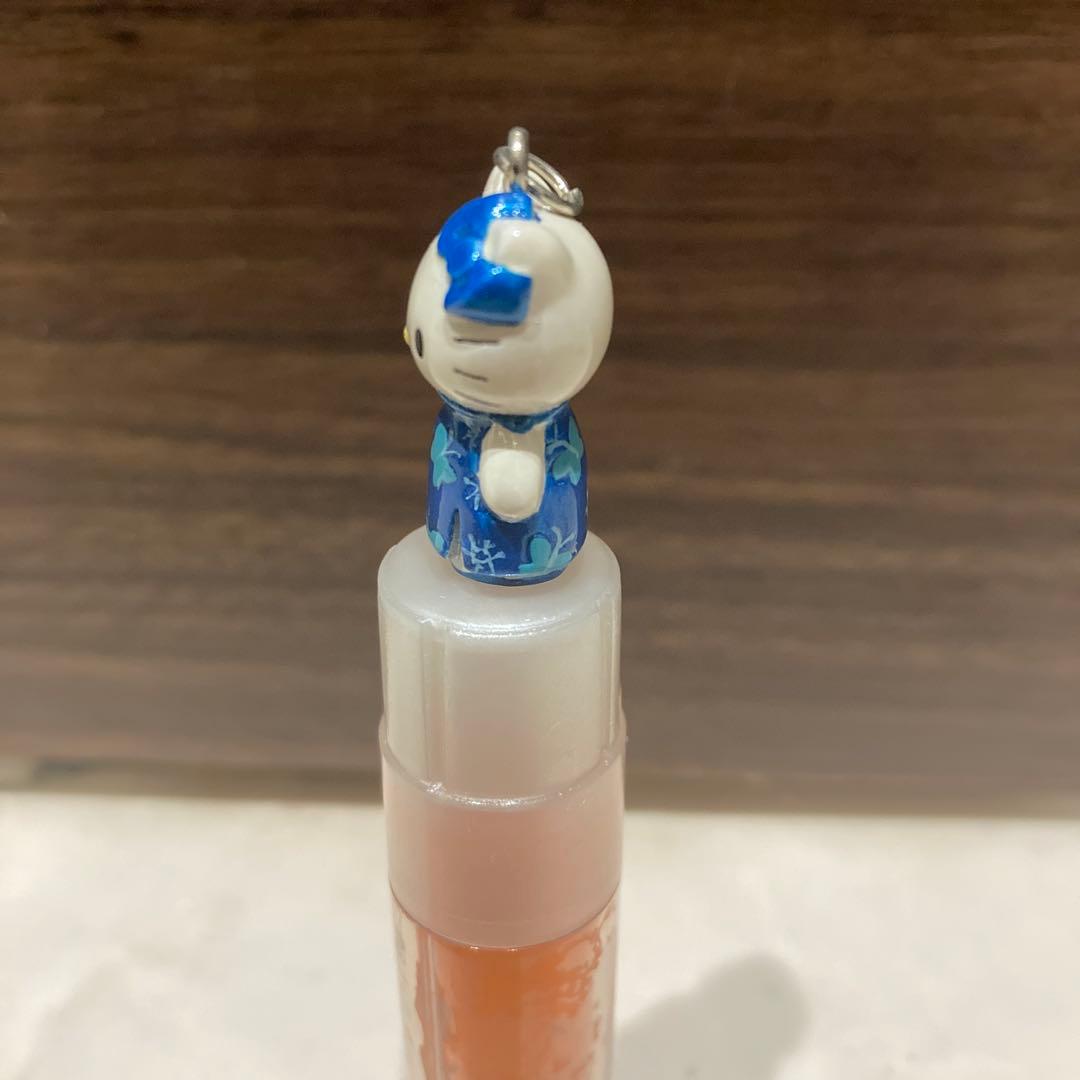 レトロ《2002年 ハローキティ リップバーム》当時物 コスメ☆オレンジ