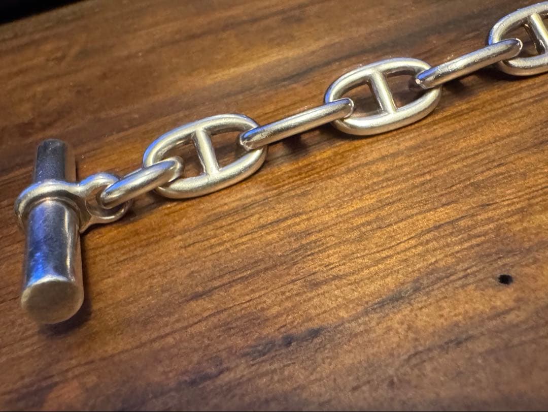 MB3-P様専用】 ヴィンテージエルメス シェーヌダンクル GM13 筆記体