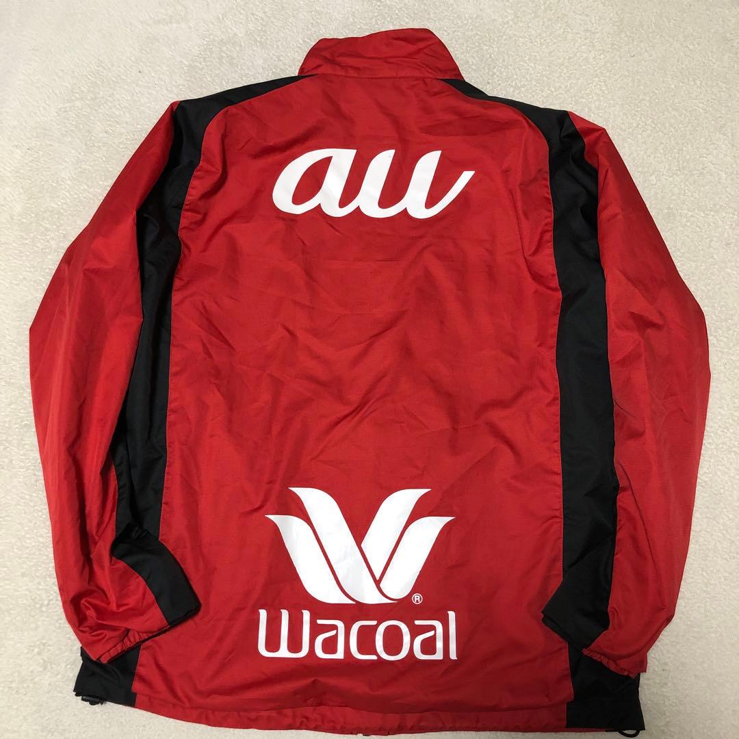 美品 京都サンガ CW-X ピステ・ウィンドブレーカー L 赤/黒 - メルカリ