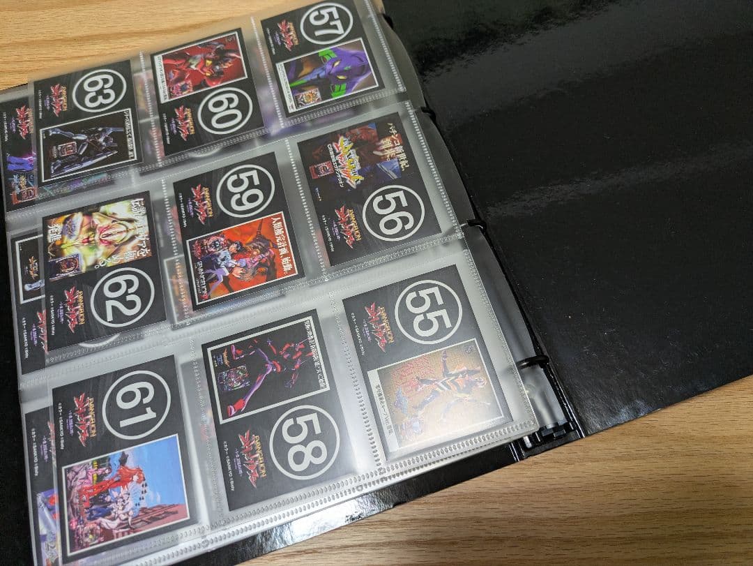 CRエヴァンゲリヲン11　バインダー＆カード　パチンコ販促品　非売品