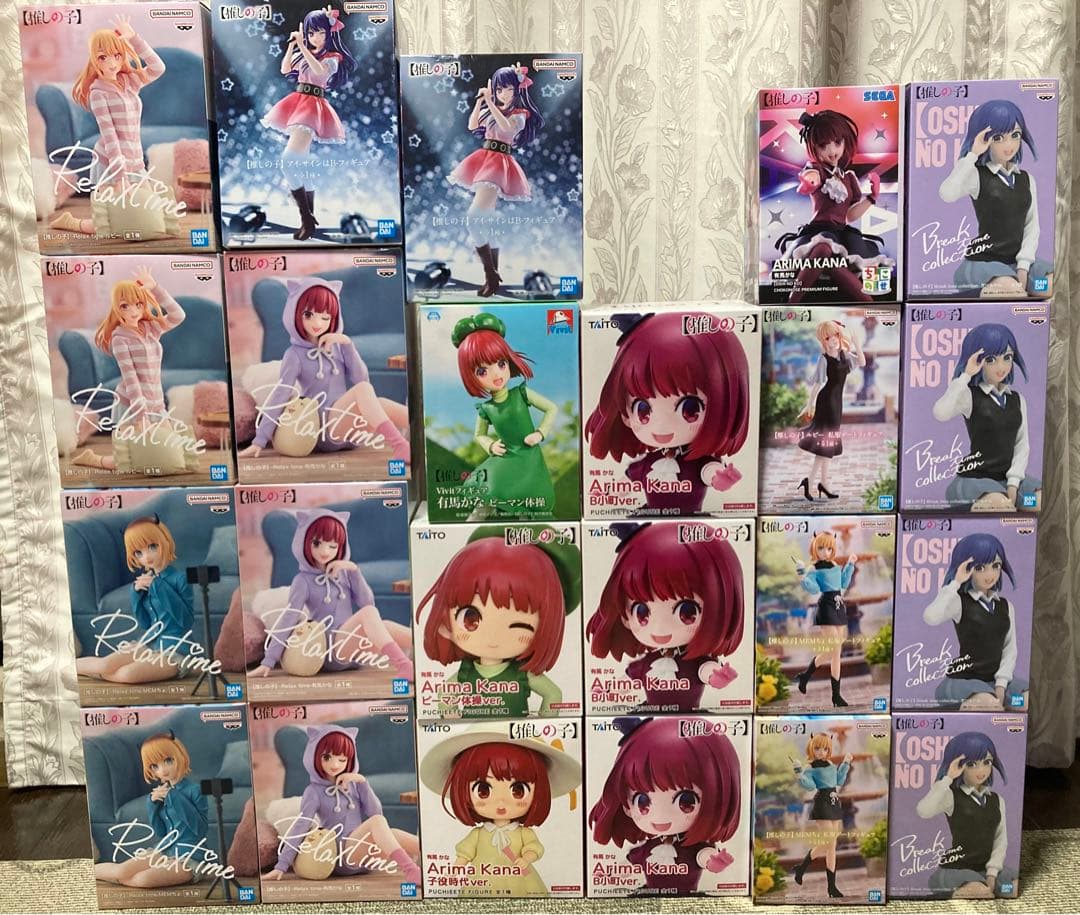 推しの子 フィギュア 23点まとめ売り SHIBUYA SCRAMBLE FIGURE、TVアニメ『【推しの子】』より、「アイ