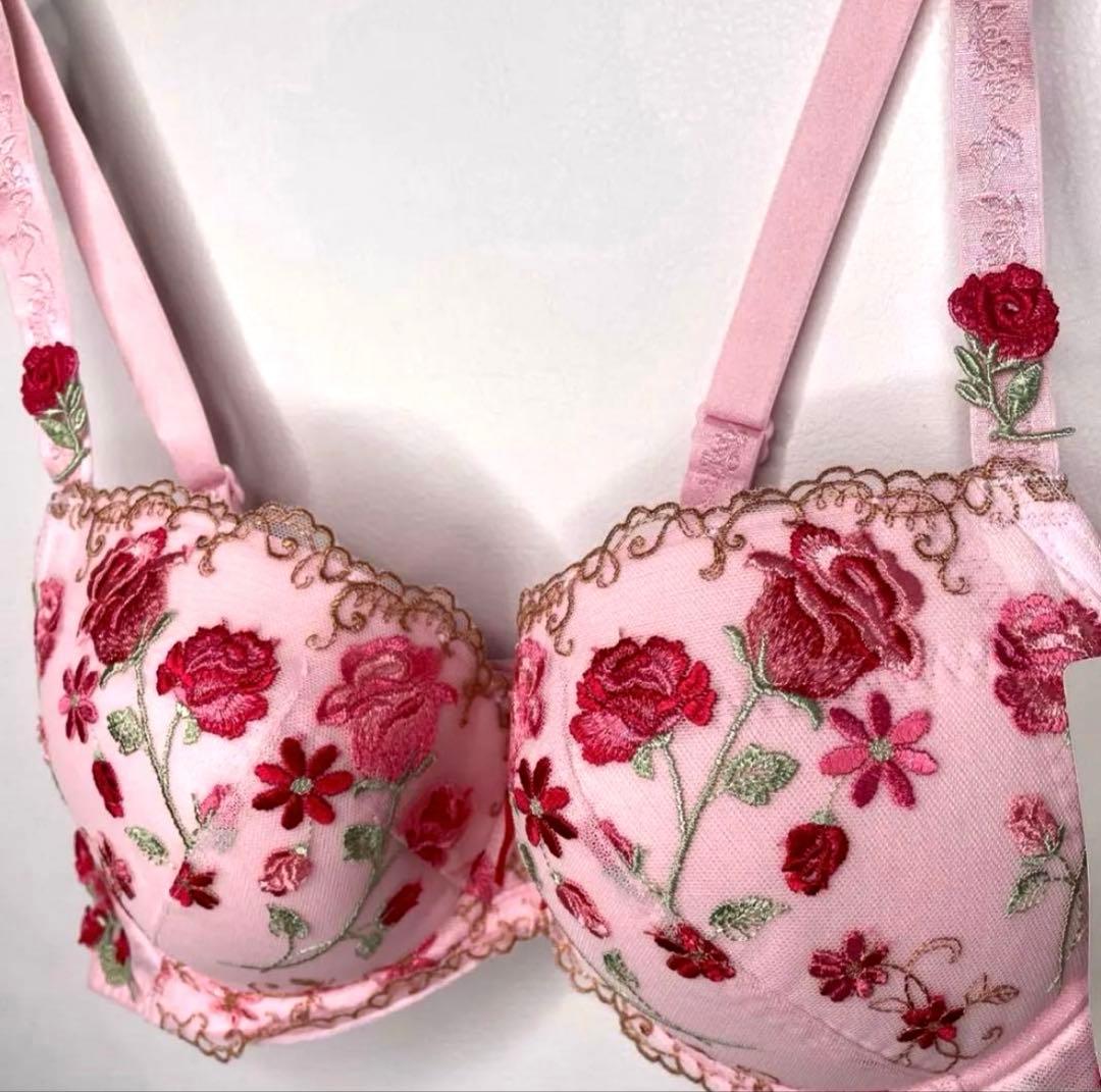 トリンプ プレミアムレッドレーベル 花柄刺繍D75 - メルカリ