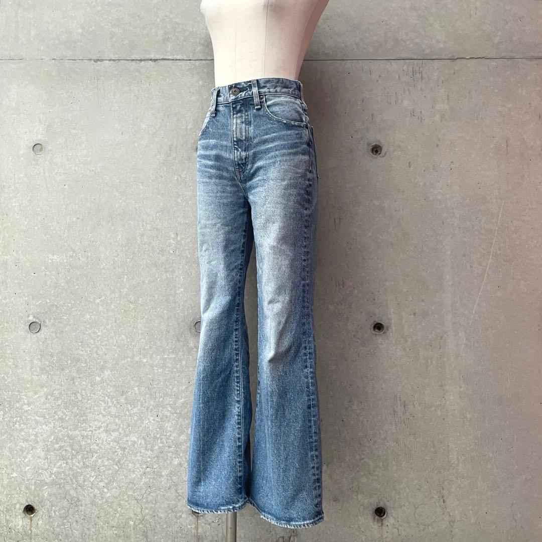 マウジーmoussyMVS FLAREフレアデニムパンツ ジーンズ 24インチ MOUSSY（マウジー） ジーンズ デニム デニムパンツ MVS FLARE