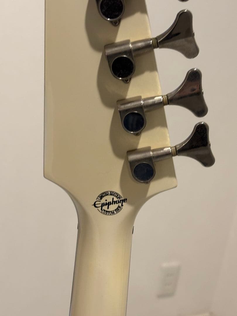 Epiphone カスタム ファイヤーバード ベース ブリッジ無し 純正ケース