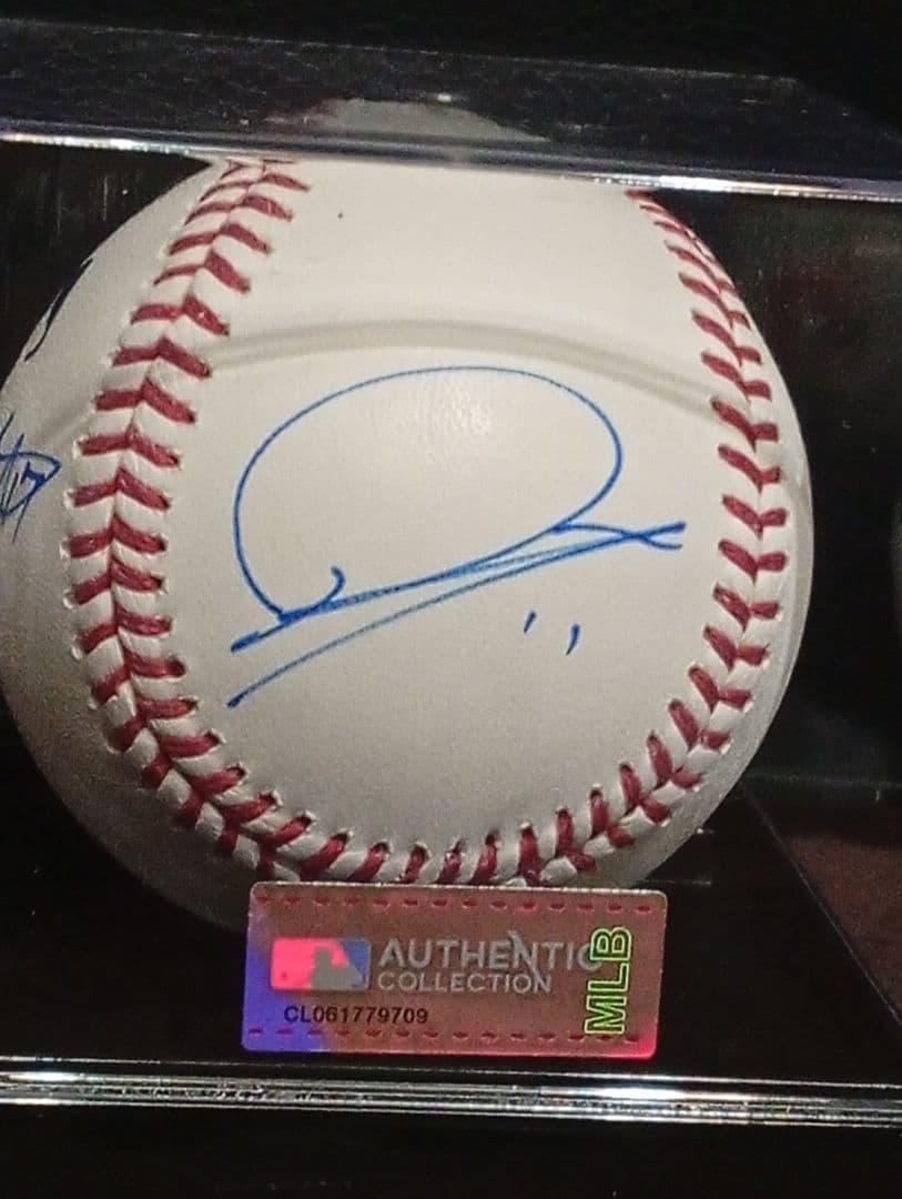 ケース付き！LA 大谷翔平 佐々木朗希 山本由伸 直筆サインボール MLB