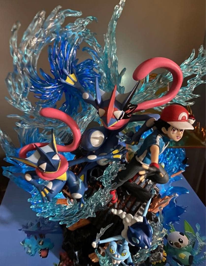 【新品】ゲッコウガ メガシンカ フィギュア 約30cm 傷あり、値下げ可能