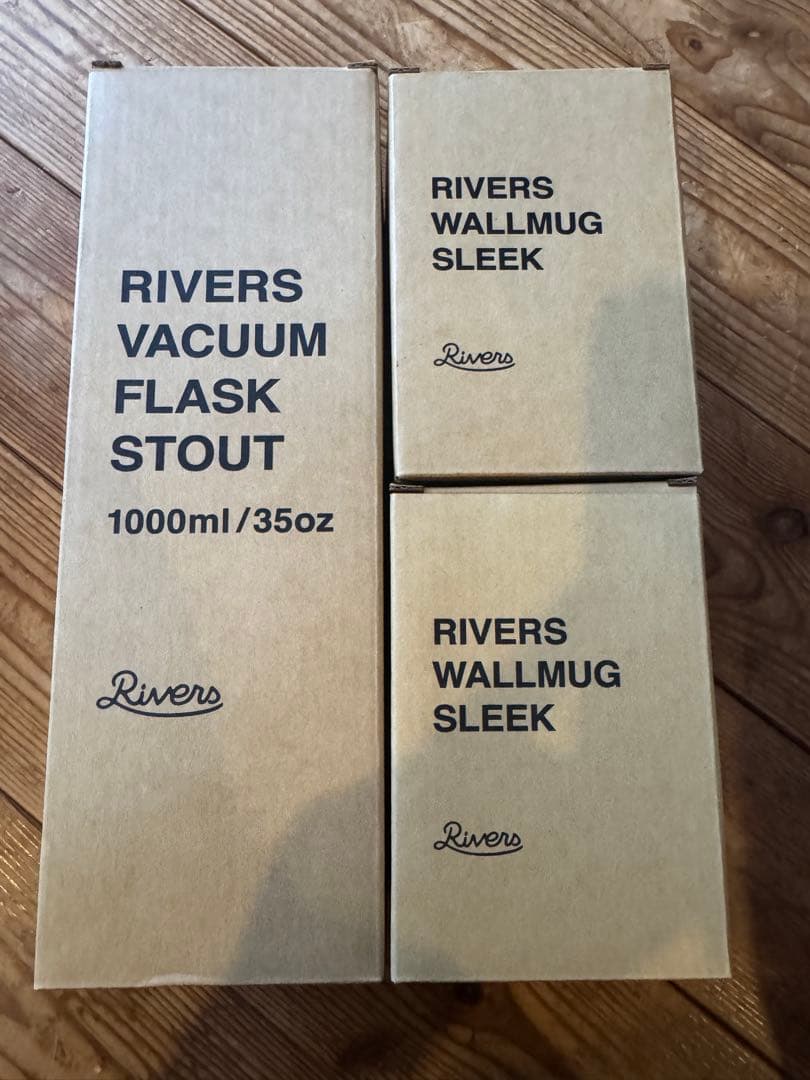 RIVERSジェリーマルケス水筒シルバーとウォールマグ2個セットオリーブ