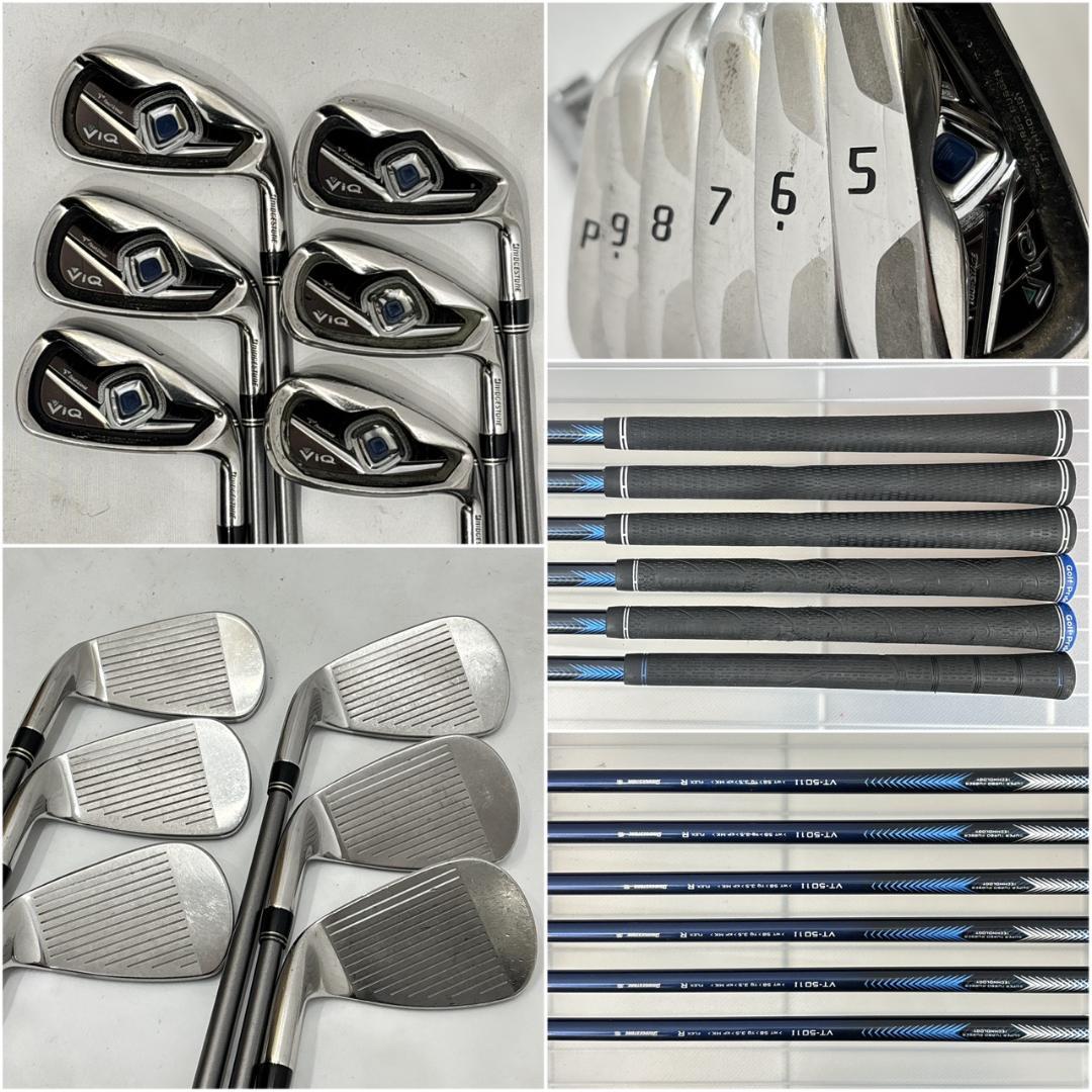 メンズ右利き初心者用 ツアーステージ ViQ ゴルフクラブセット W-2747