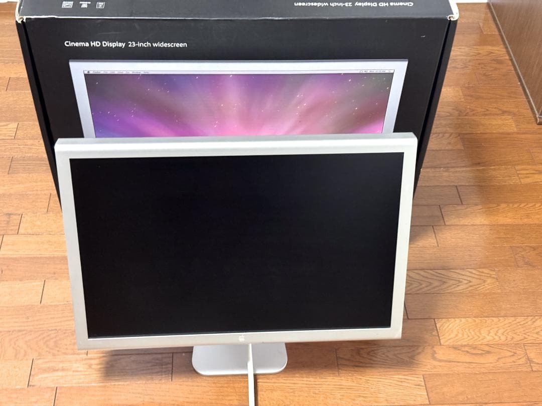 Cinema HD Display 23インチ 本体 元箱付き Yahoo!オークション -「apple cinema display 23インチ」の落札相場
