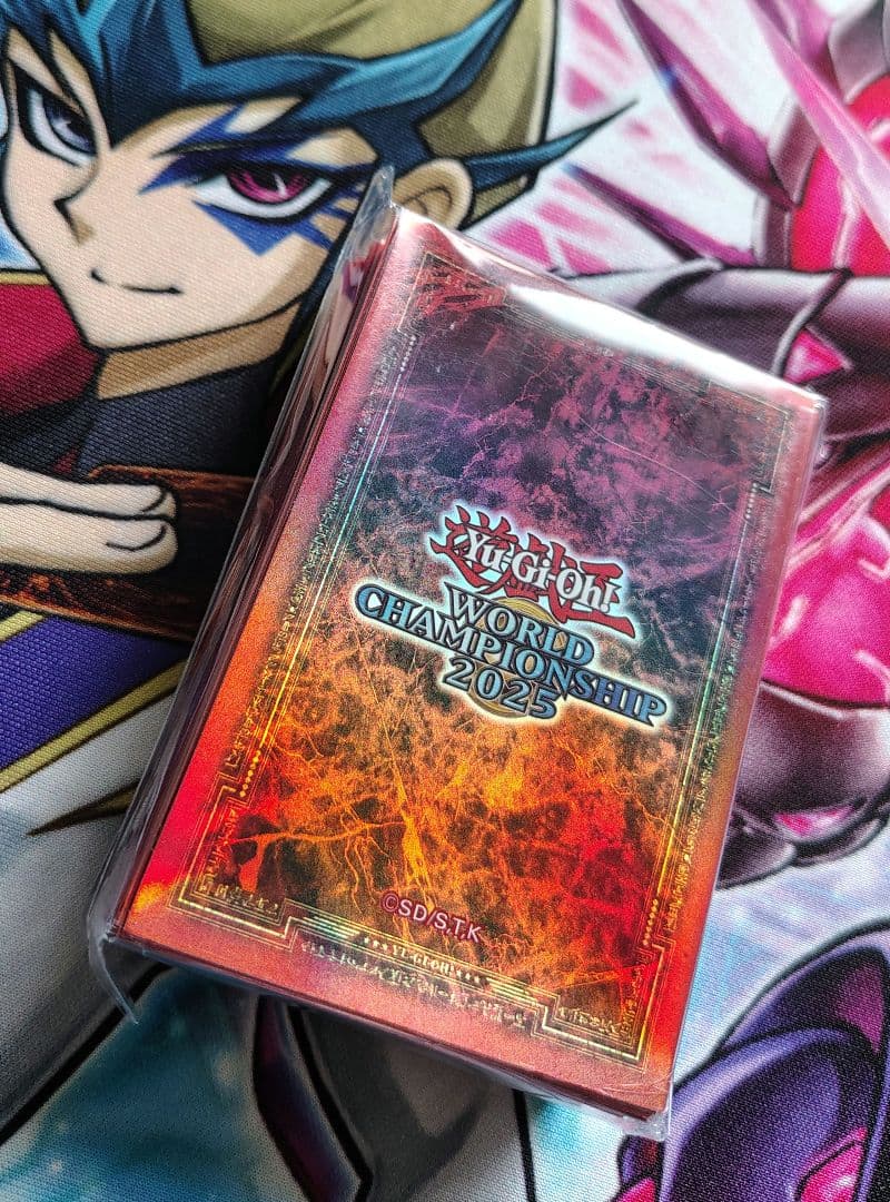 遊戯王 WCS 2025 スリーブ 赤 100枚 新品 未開封