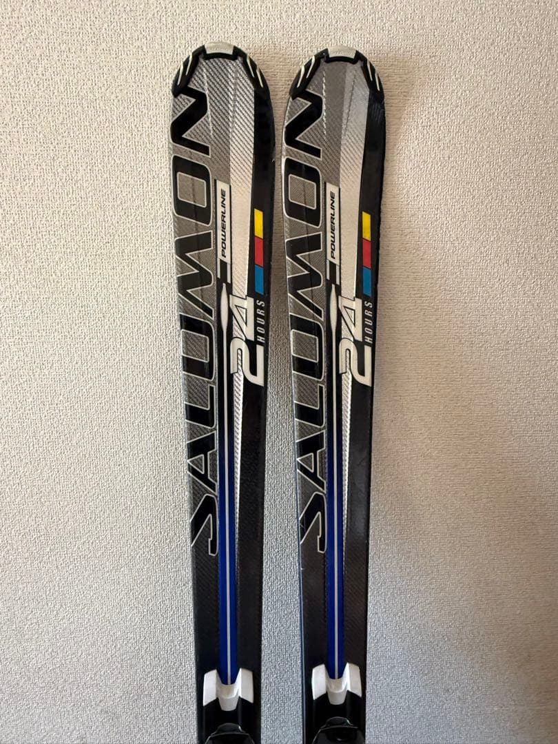 Salomon 24hours S3 スキー 板 L-169 ビンディング付き - メルカリ