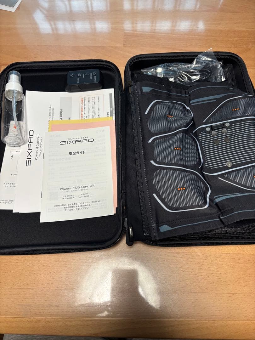 SIXPAD EMS腹筋ベルト コアベルト　Lサイズ Amazon.co.jp: SIXPAD シックスパッド パワースーツ コアベルト