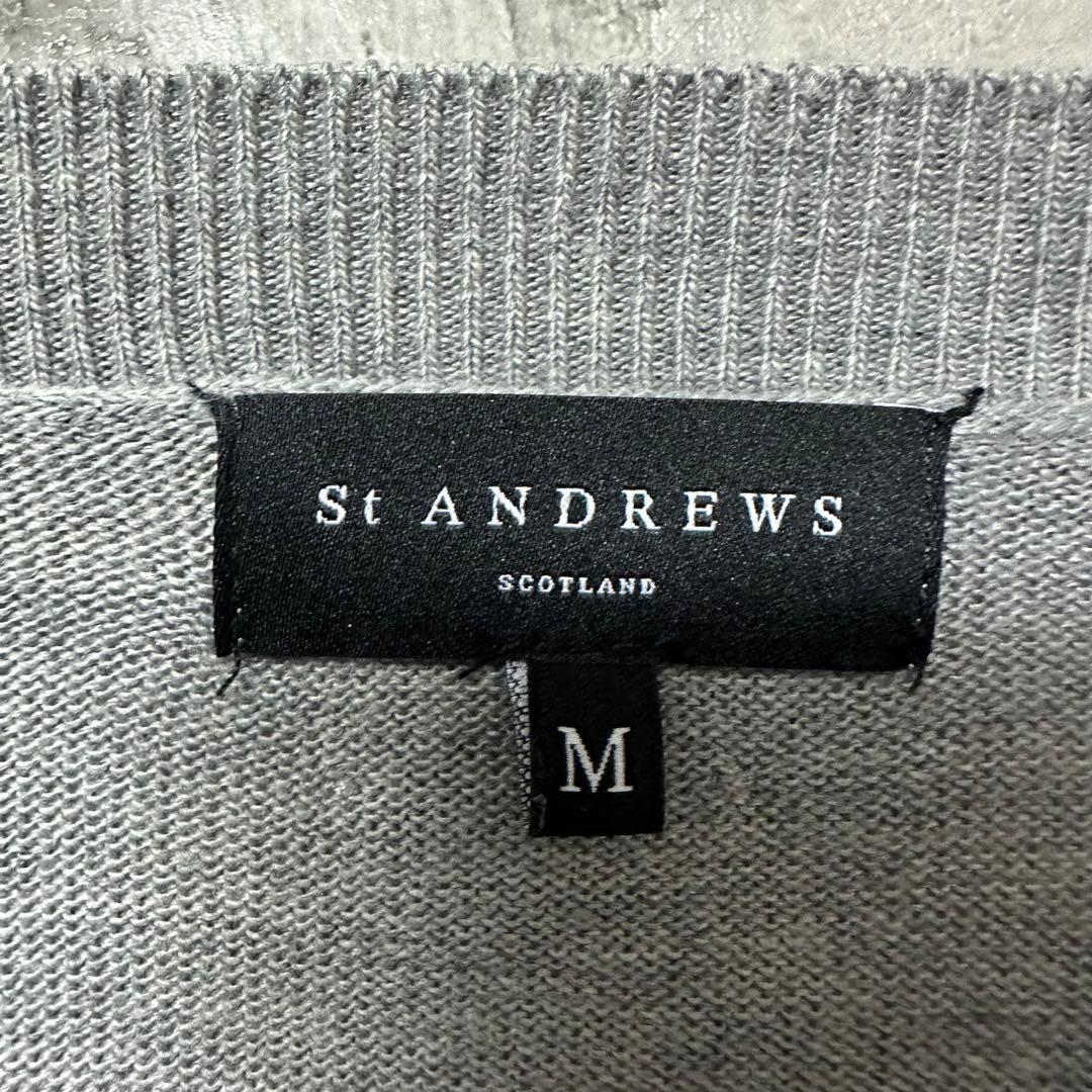 超人気◎】St ANDREWS ウールニット ワッペン 美品 完売モデル