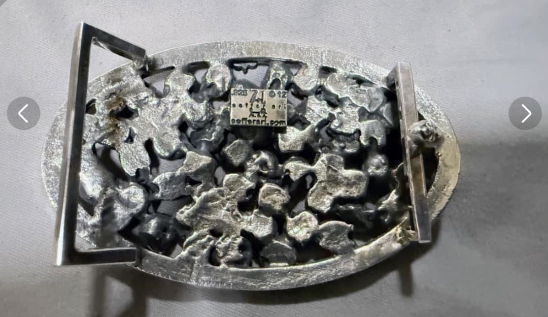 Soffer Ari（ソファーアリ）925 Silver Belt Buckle - メルカリ