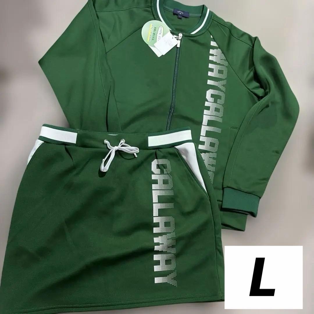 モ*シ様 新品未使用タグ付 キャロウェイ セットアップ グリーン L キャロウェイゴルフ公式サイト | キャロウェイアパレル