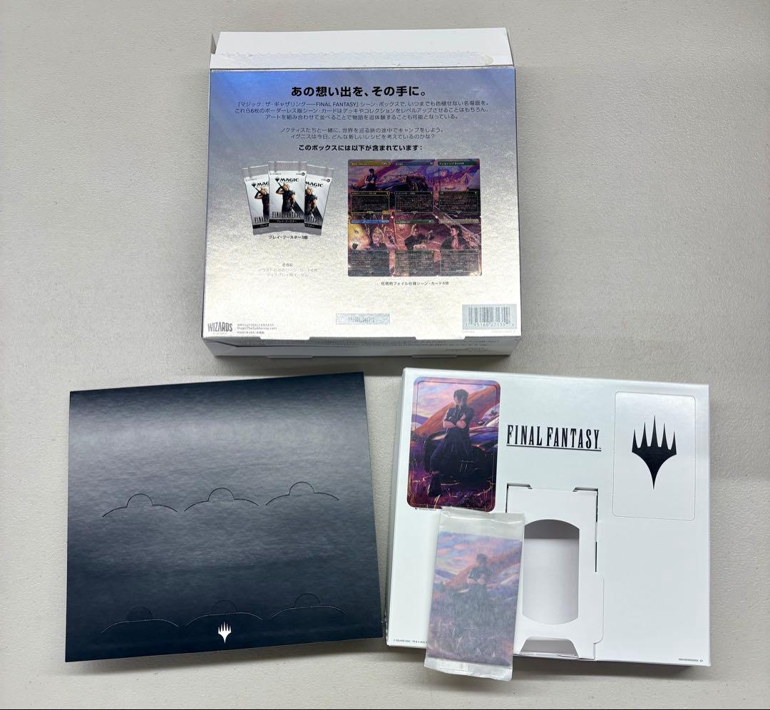mtg ファイナルファンタジー シーンボックス4種(開封済・説明必読