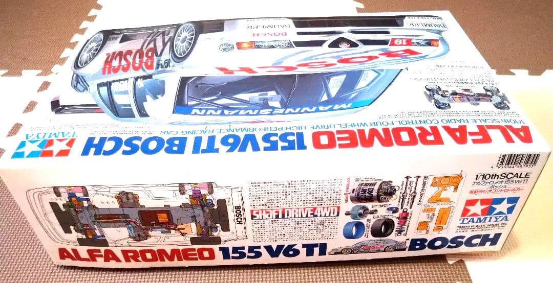 1/10タミヤ アルファロメオ155 V6 TI ボッシュTL-01 4WD