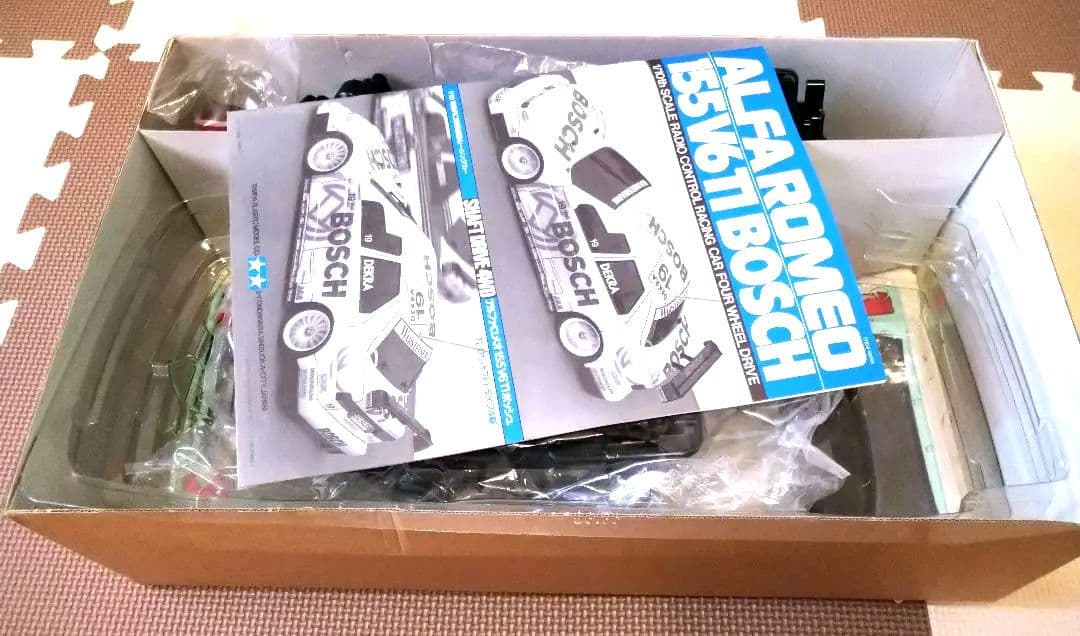 1/10タミヤ アルファロメオ155 V6 TI ボッシュTL-01 4WD