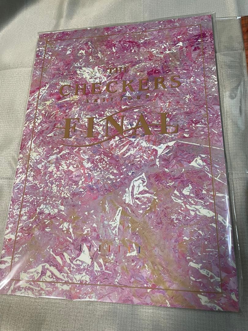 新品　チェッカーズファイナルツアー　復刻版CDパンフレット　推し活　 藤井フミヤ