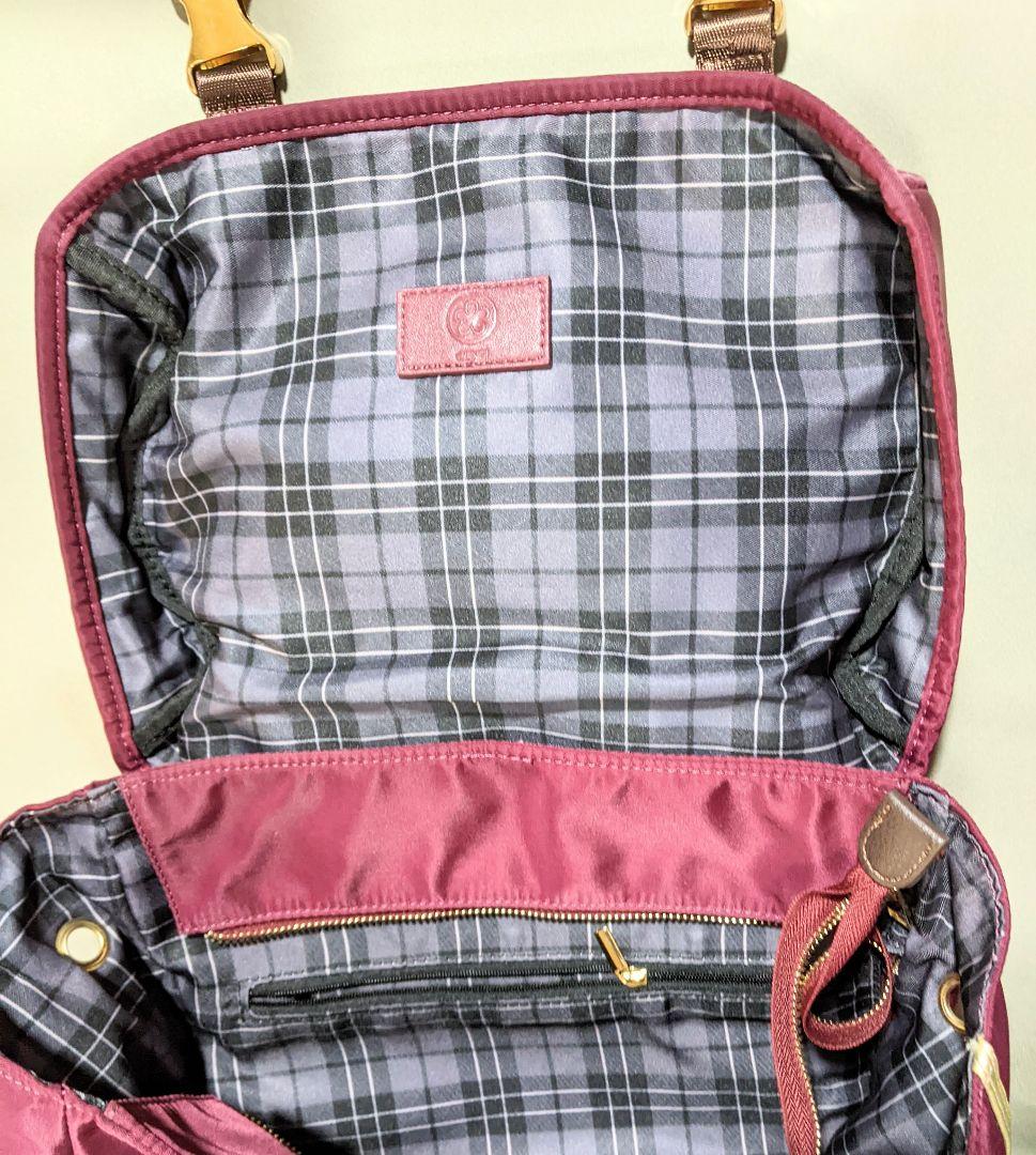 ピンクチェックスクール ラブレター リュック アイドルマスターシンデレラガールズ