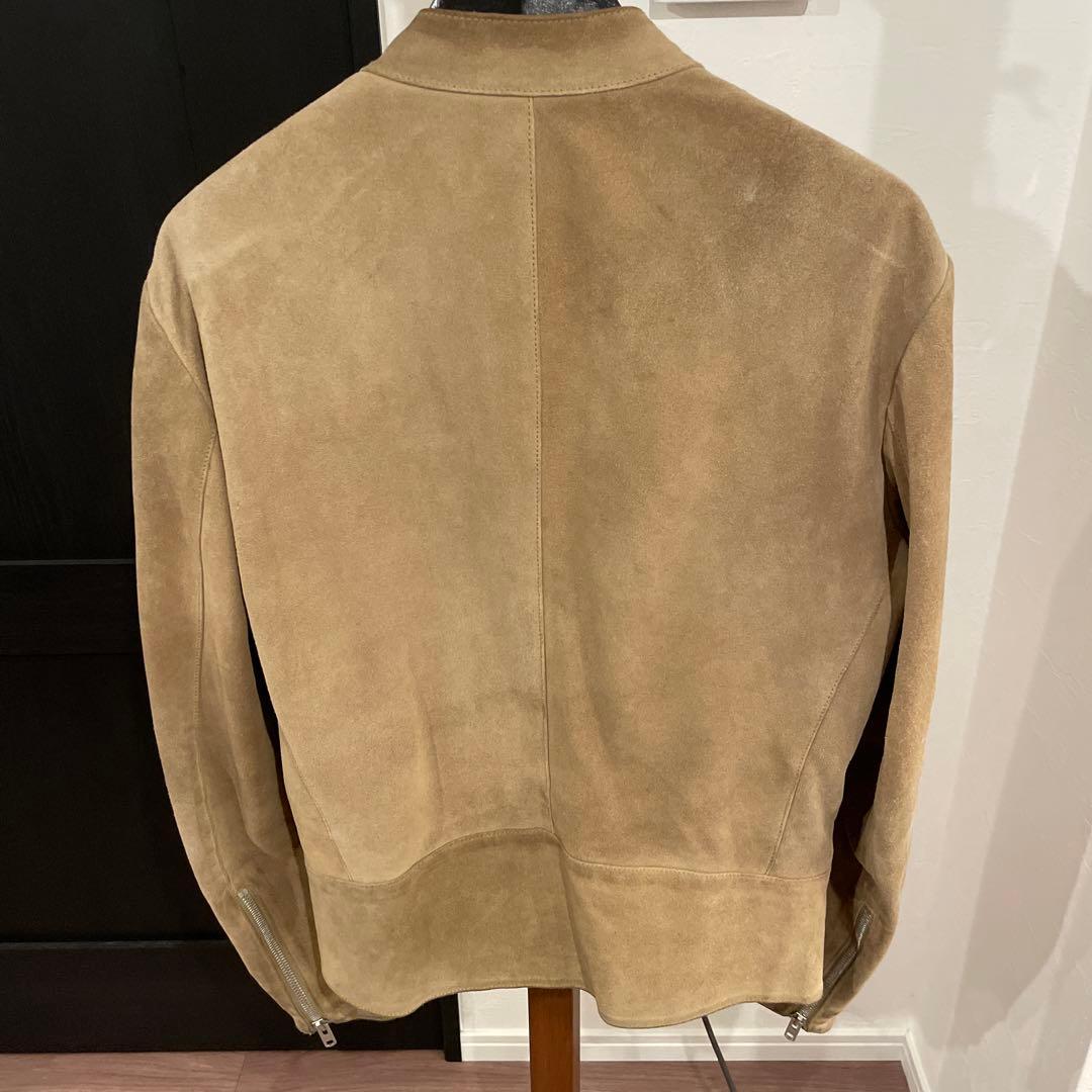 マルジェラ ハの字 ライダース スエード 48 - メルカリ