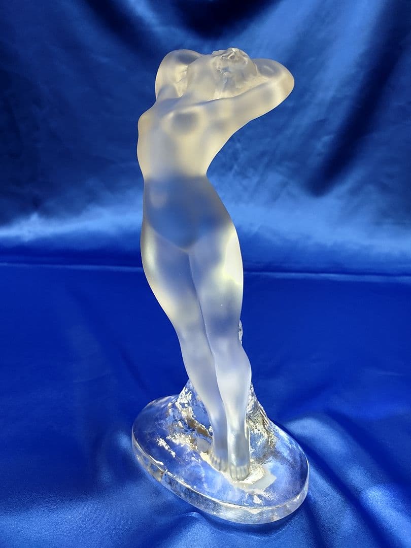 ラリック クリスタル裸婦像 ダンスーズ 踊り子の彫刻 フランス製 ラリック クリスタル裸婦像 ダンスーズ 踊り子の彫刻 フランス製