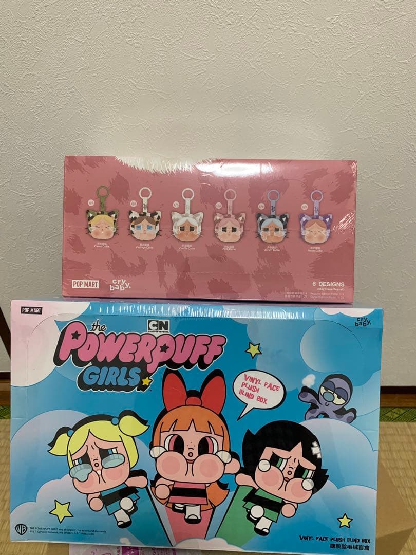 CRYBABY xパワーパフ ガールズ シリーズ ぬいぐるみ アソートボックス