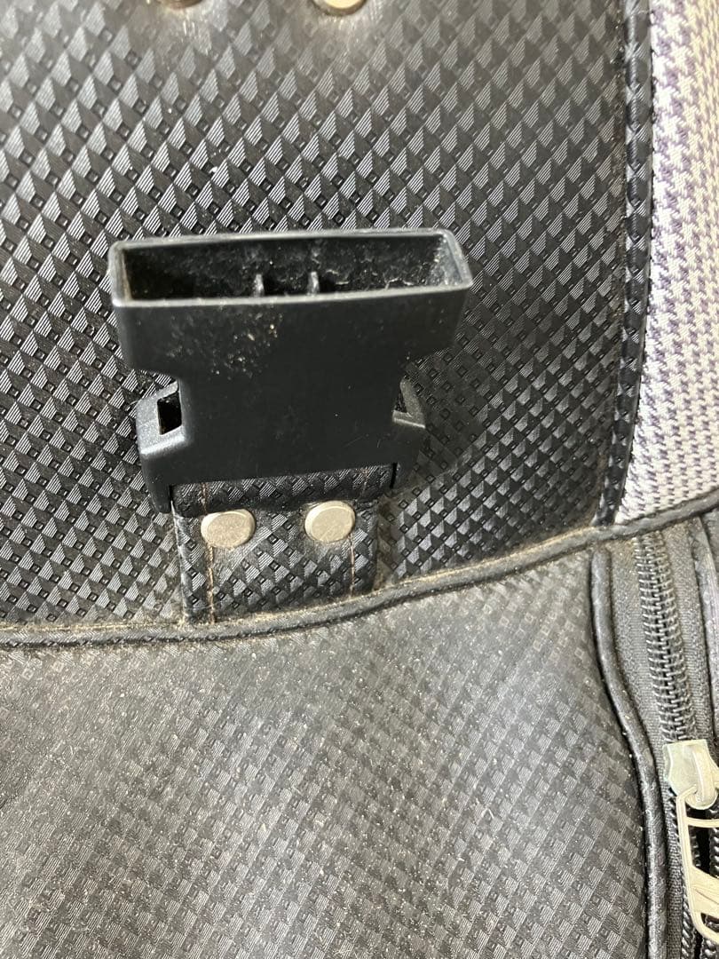 値下！XXIO ダンロップ キャディバッグ スタンド型 千鳥柄 モノトーン