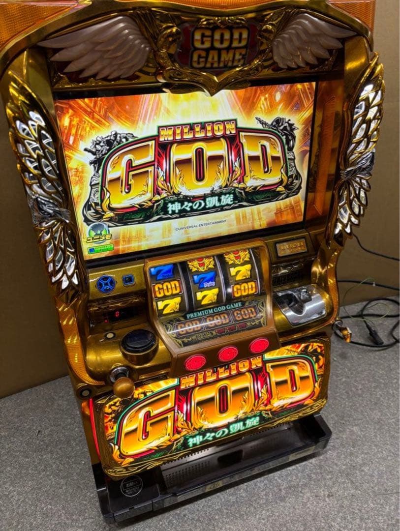 5号機 ミリオンゴッド 神々の凱旋 実機 家庭用フルセット！