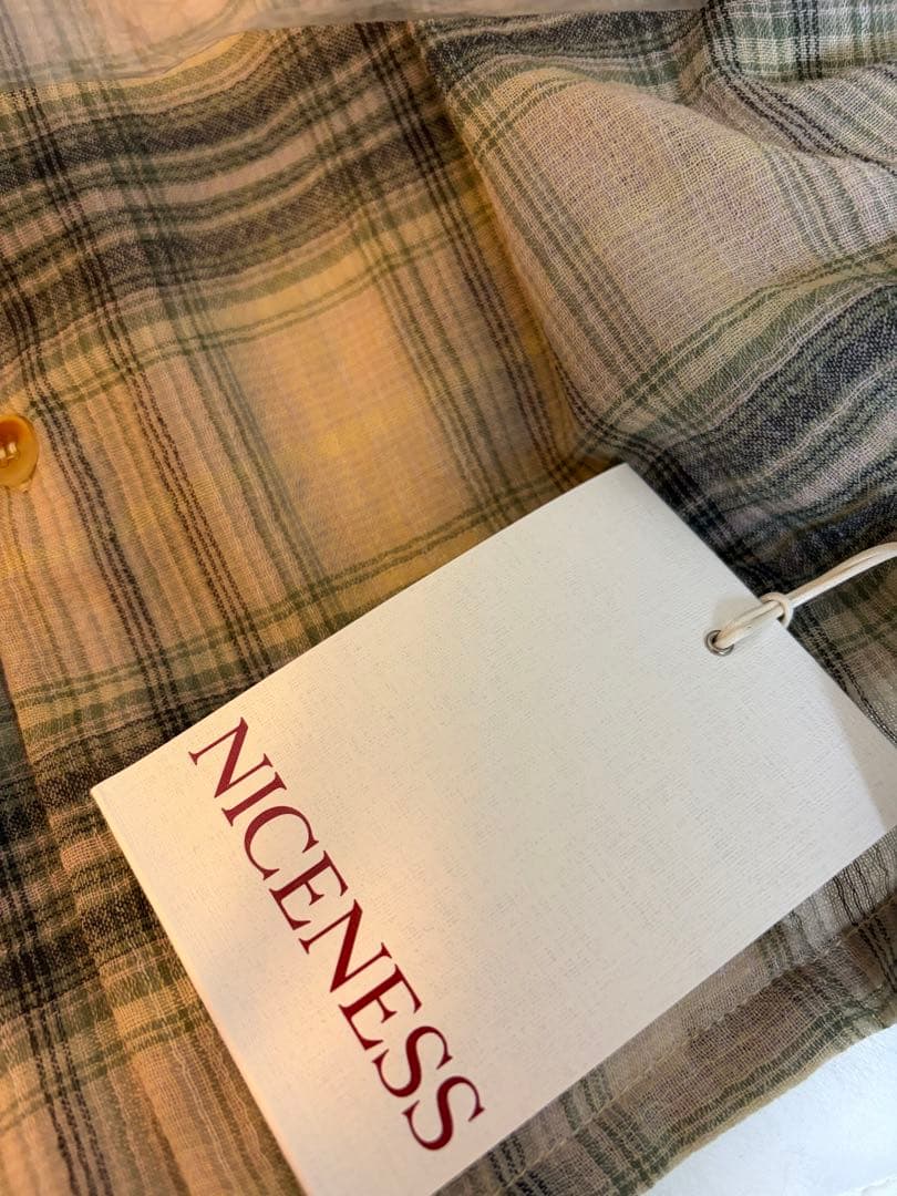 SIZE L 26SS NICENESS THOM LIGHT GREEN - メルカリ