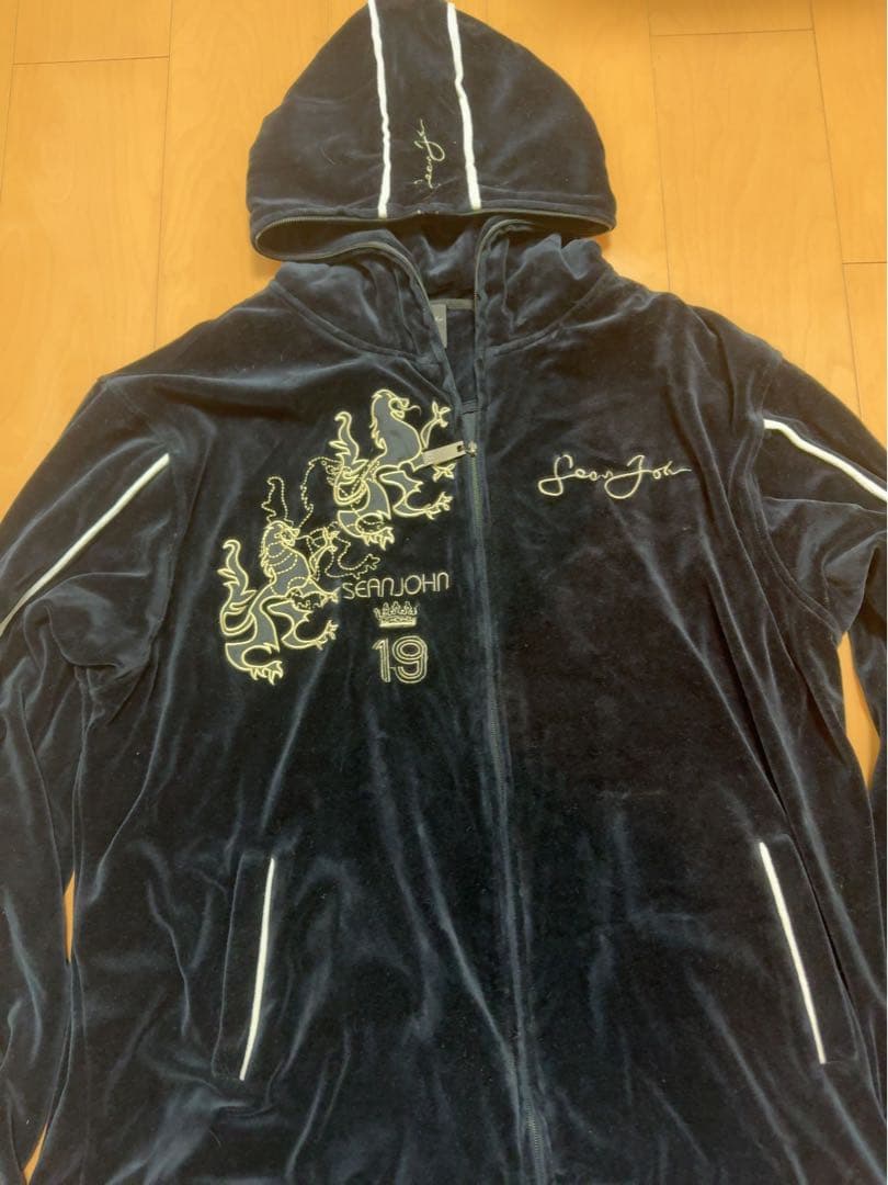 ショーンジョン ベロア セットアップ 刺繍 SEAN JOHN - メルカリ