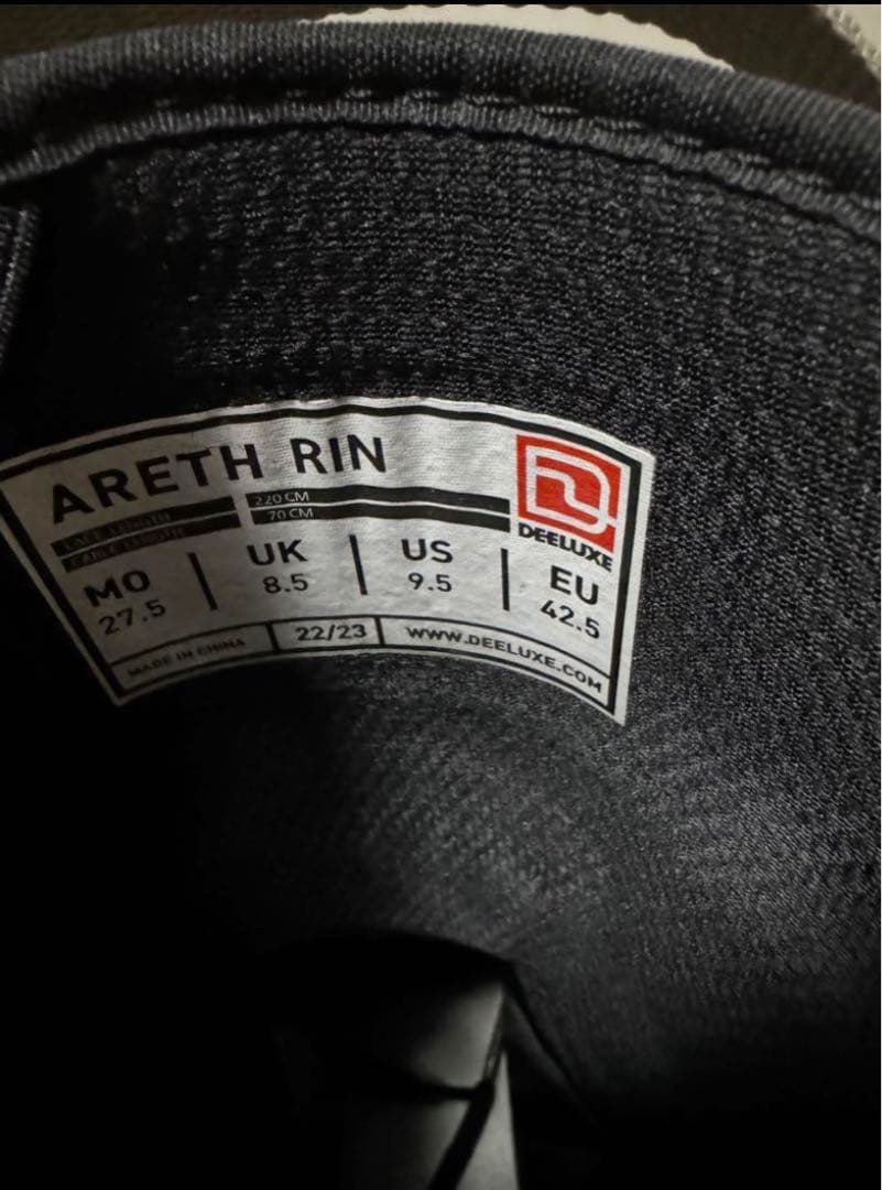 スノーボード 22-23 DEELUX ARETH RIN 27.5cm