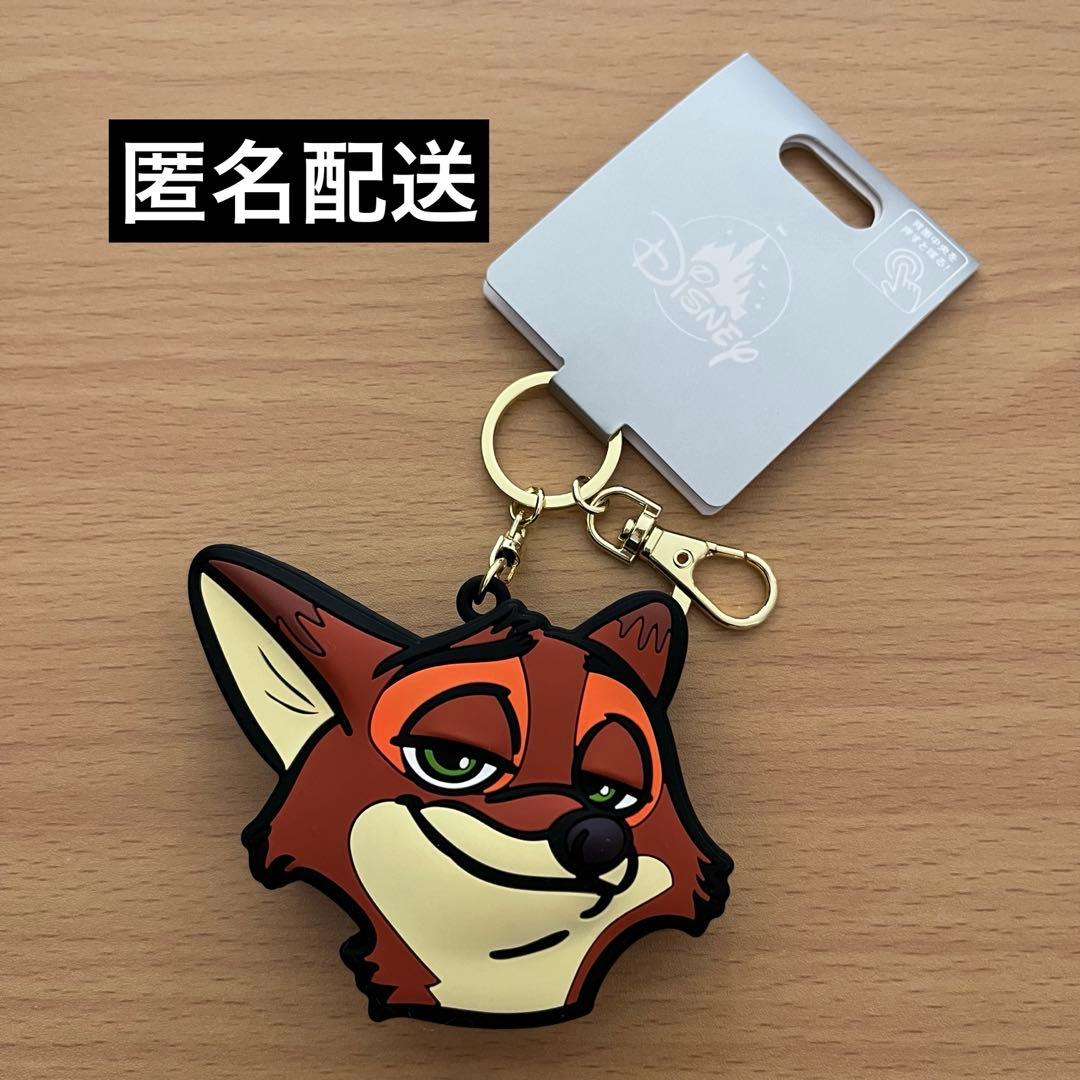 ディズニーストア ズートピア ニック キーホルダー トーキング ニック