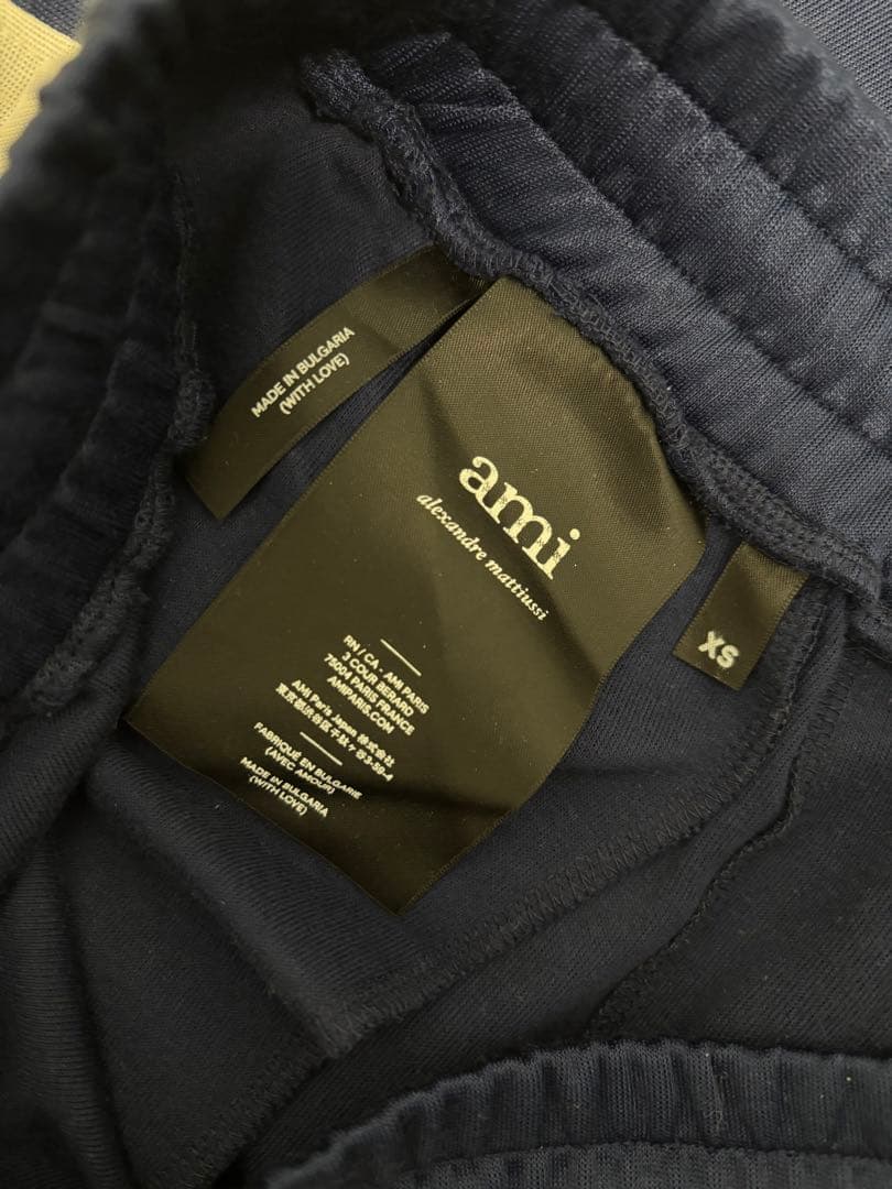 SALE】ami ネイビー トラックパンツの通販はau PAY マーケット - 輸入