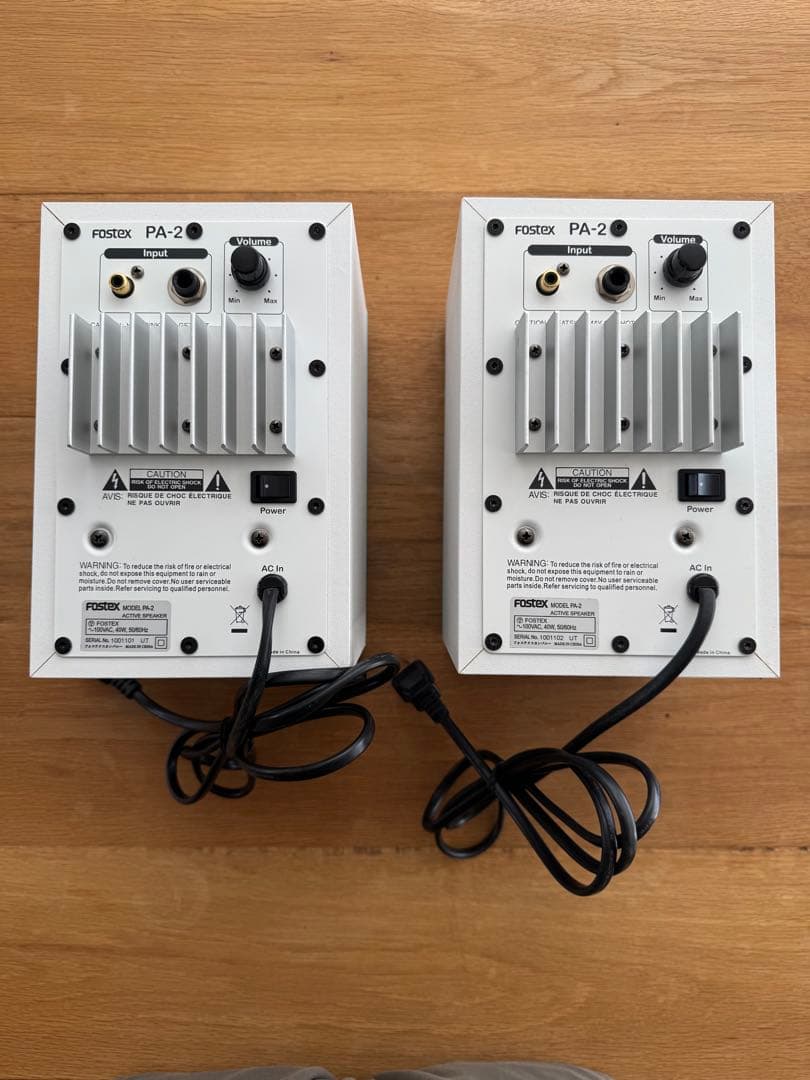 FOSTEX PA-2 アクティブモニタースピーカー ライトブルー - メルカリ