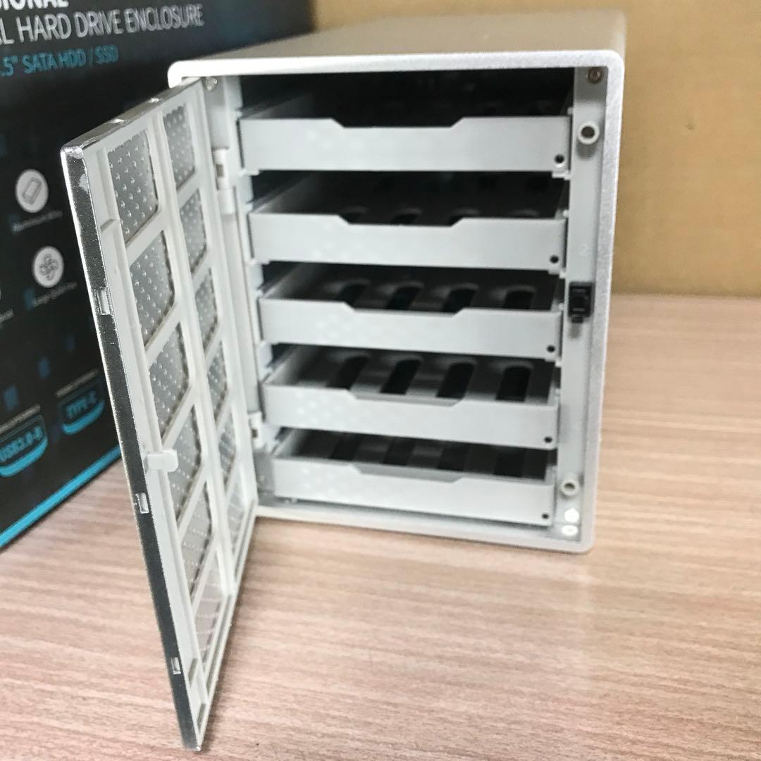 Yottamaster 外付けHDDケース PS500RC3 5bay ジャンク - メルカリ