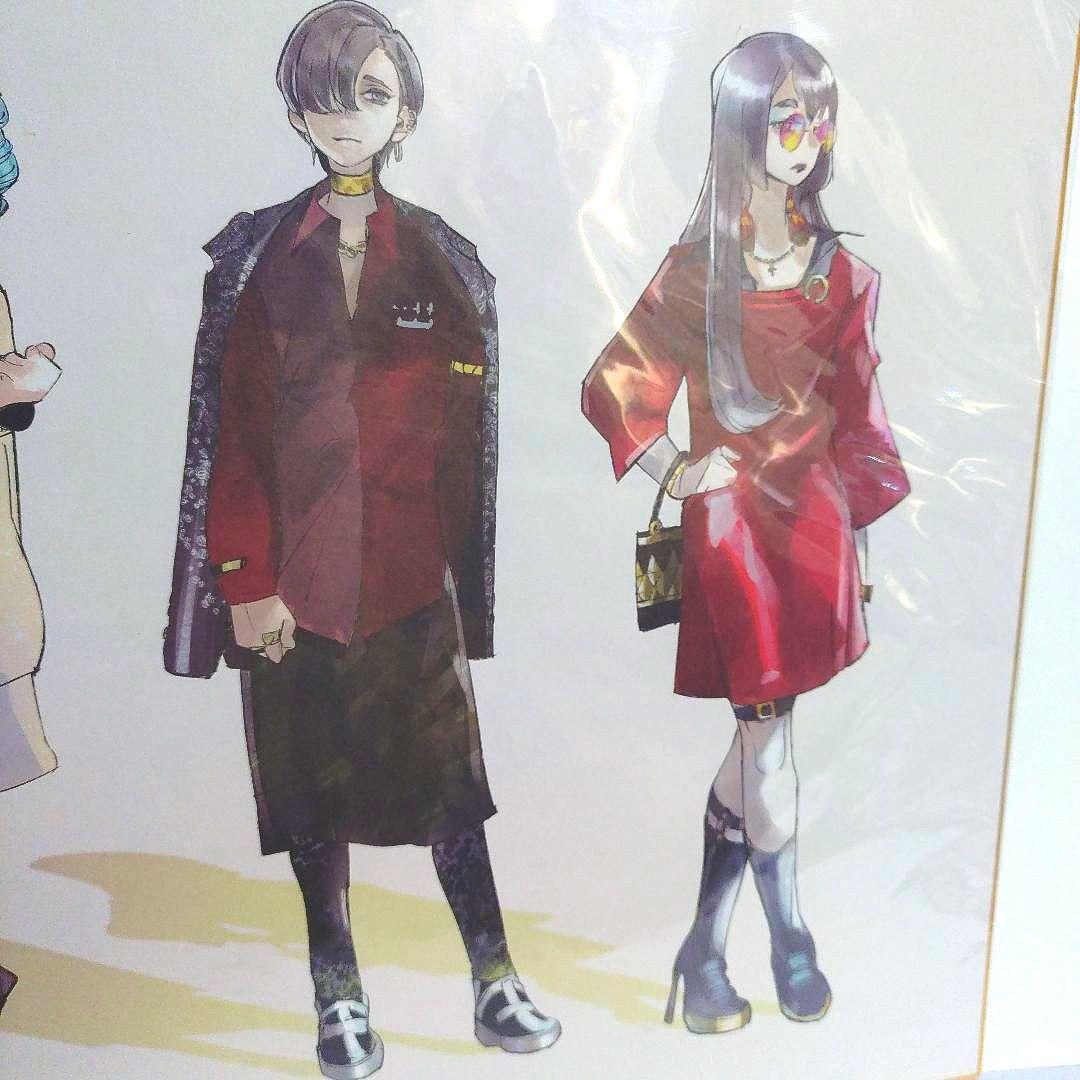 ジャックジャンヌ　BIG色紙　加斎　稀　百無　紙屋　デートファッション