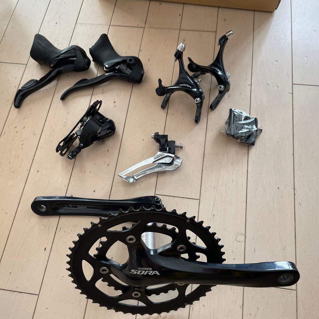 シマノ sora コンポセット - メルカリ