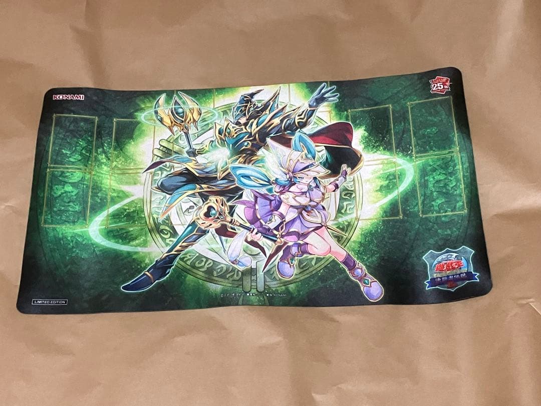 遊戯王 結束と絆の魔導士 プレイマット デュエルセット - メルカリ