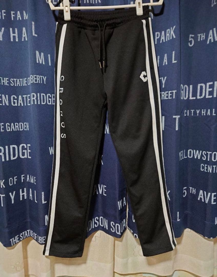 CRONOS トレーニングパンツ ブラック - メルカリ